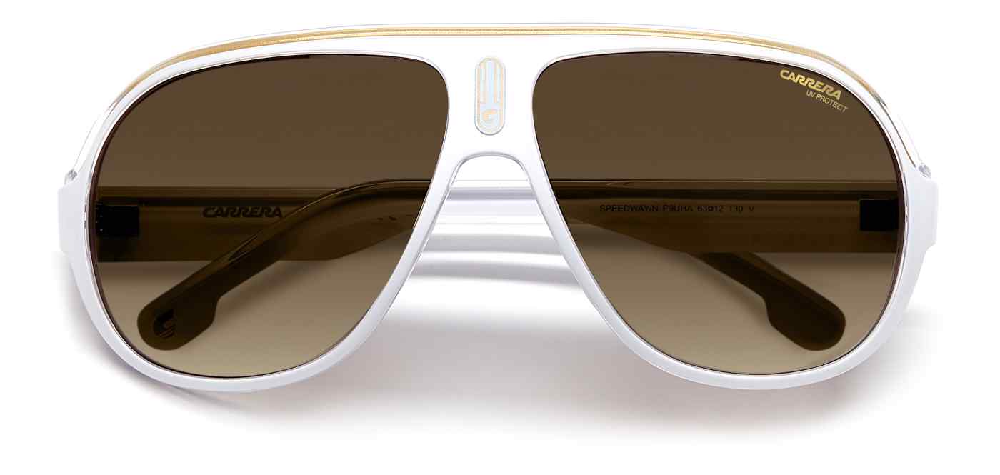 Carrera SPEEDWAY/N 0P9U-HA WHITE-CRYSTAL Men Sunglasses