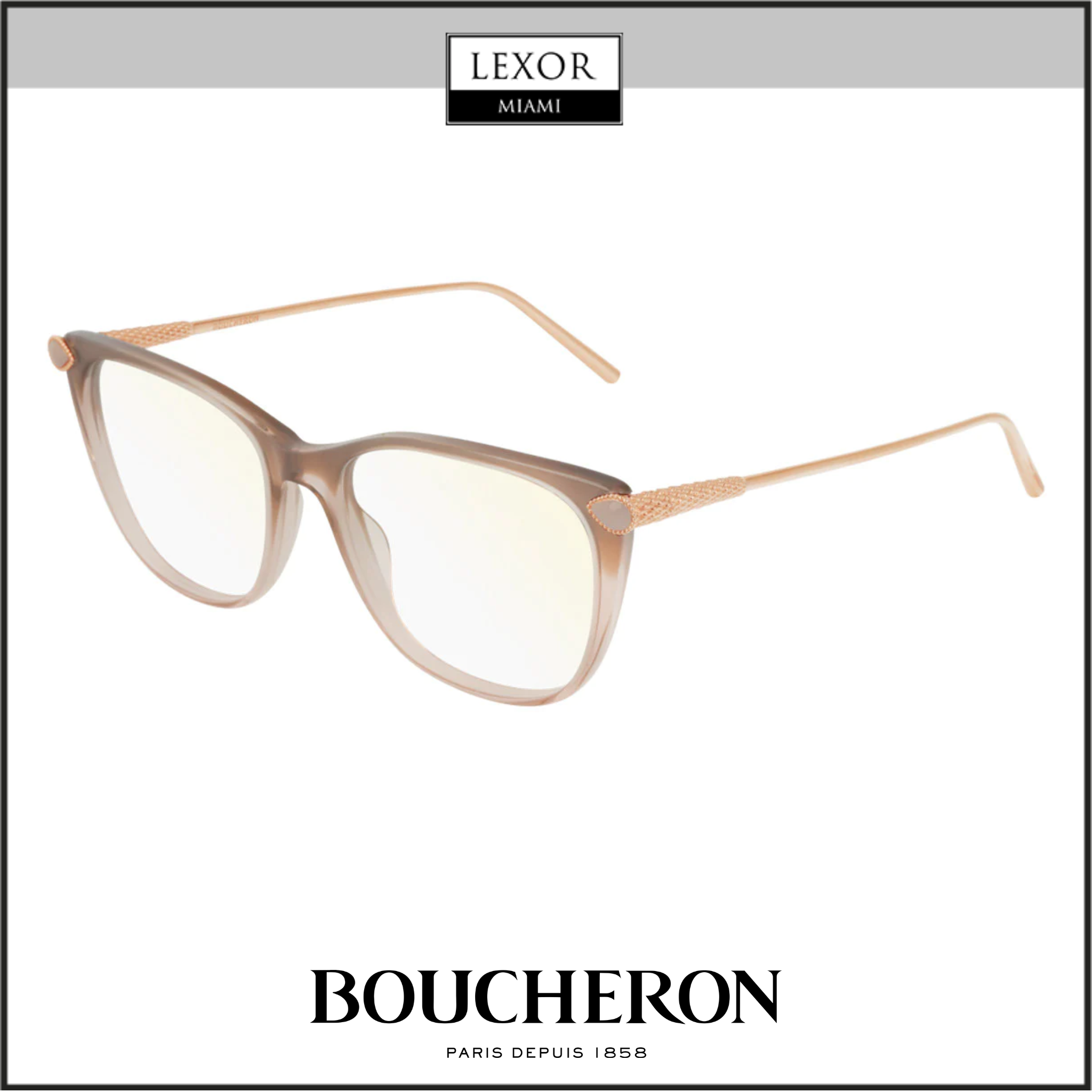 Boucheron BC0083O 003 52 Women Optical Frame