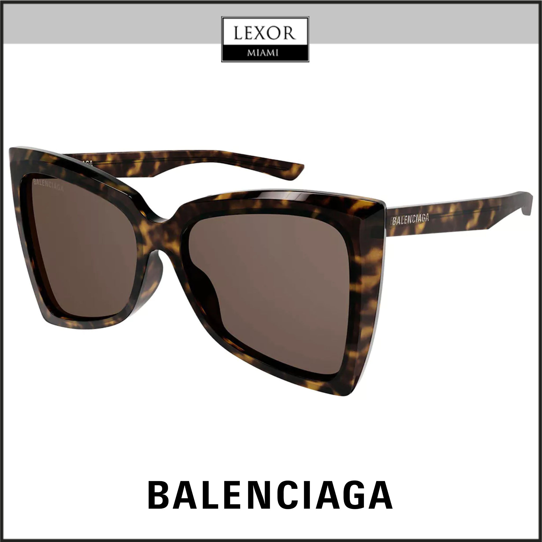 Balenciaga BB0174S-002 57 Sunglass WOMAN ACETATE