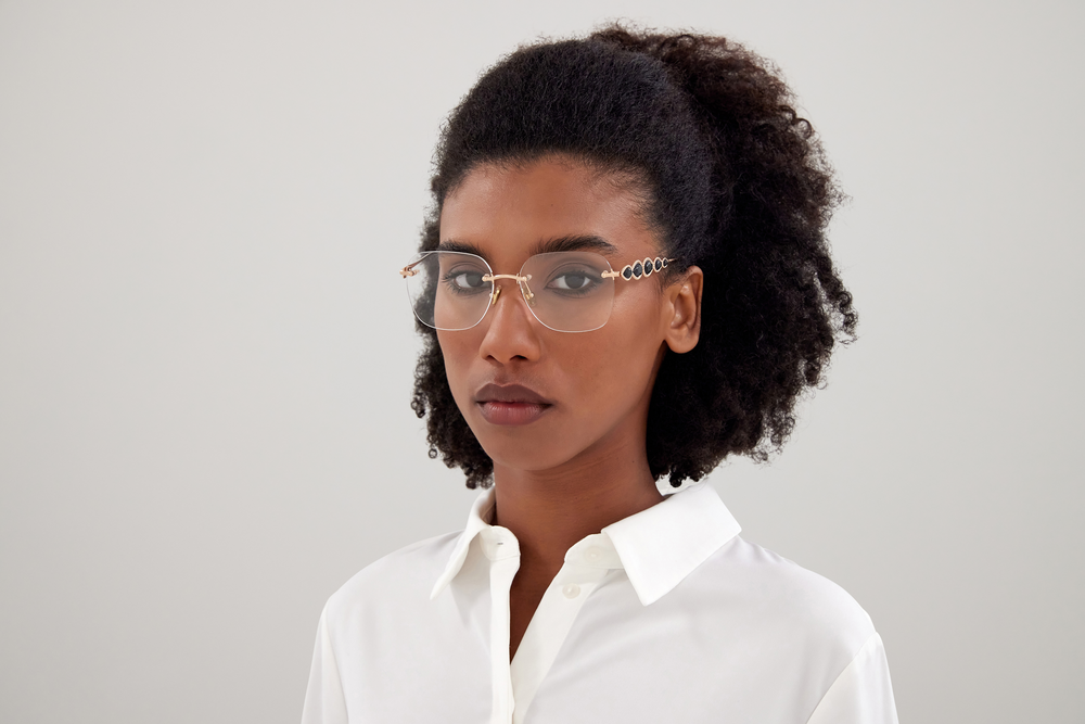 Boucheron BC0133O-001 56 Woman Optical Frame