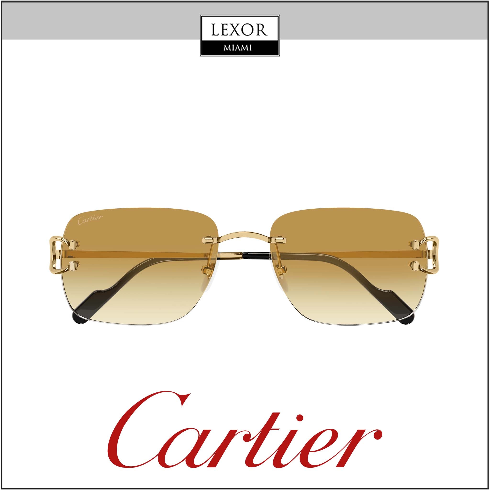 Cartier CT0330S 003 Men Sunglasses