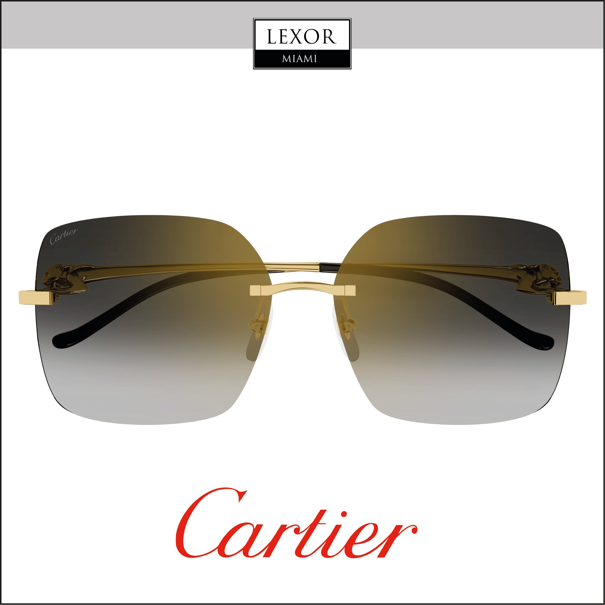 Cartier CT0359S-001 60 Sunglasses