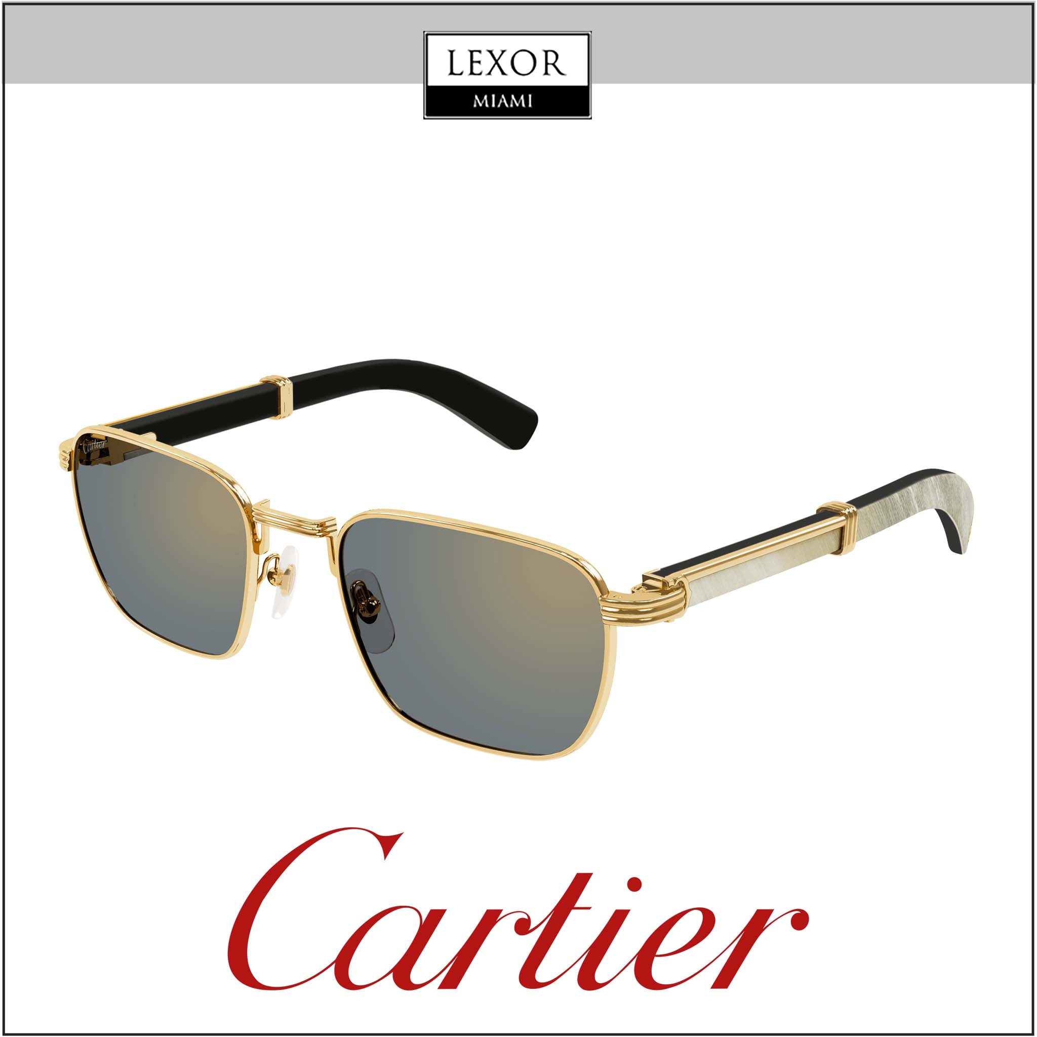 Cartier CT0363S-003 54-21 Unisex Sunglasses