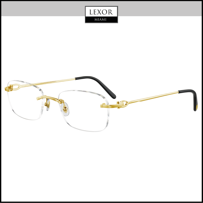 Cartier CT0050O 001 53 Unisex Optical Frame