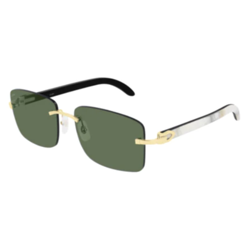 Cartier CT0030RS 002 58 Unisex Sunglasses