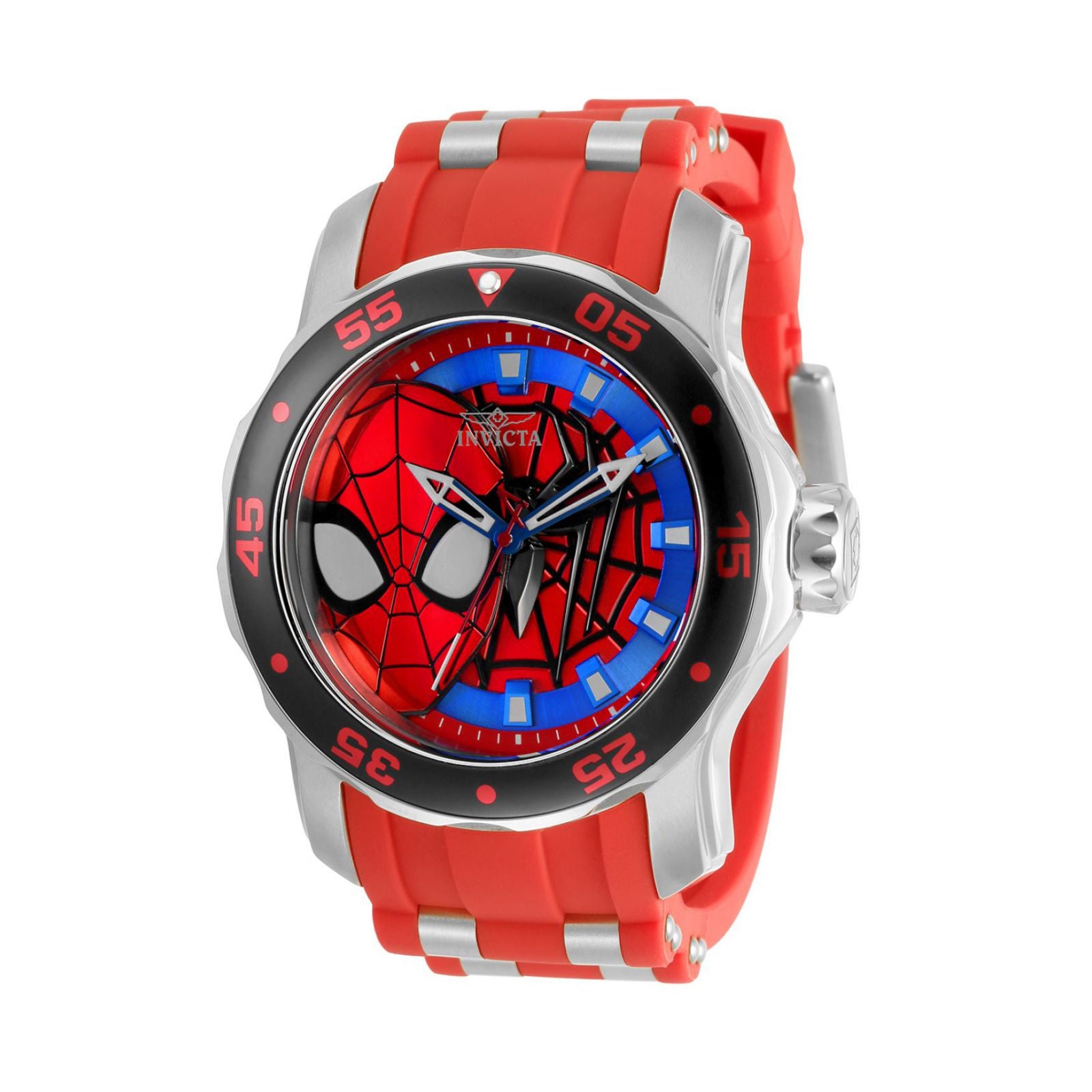 Compra RELOJ HOMBRE ARAÑA PARA HOMBRE INVICTA MARVEL 34742 - ROJO | Invicta  Perú