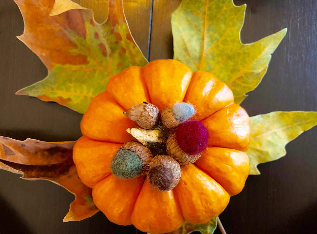 Decorated Pumpkin