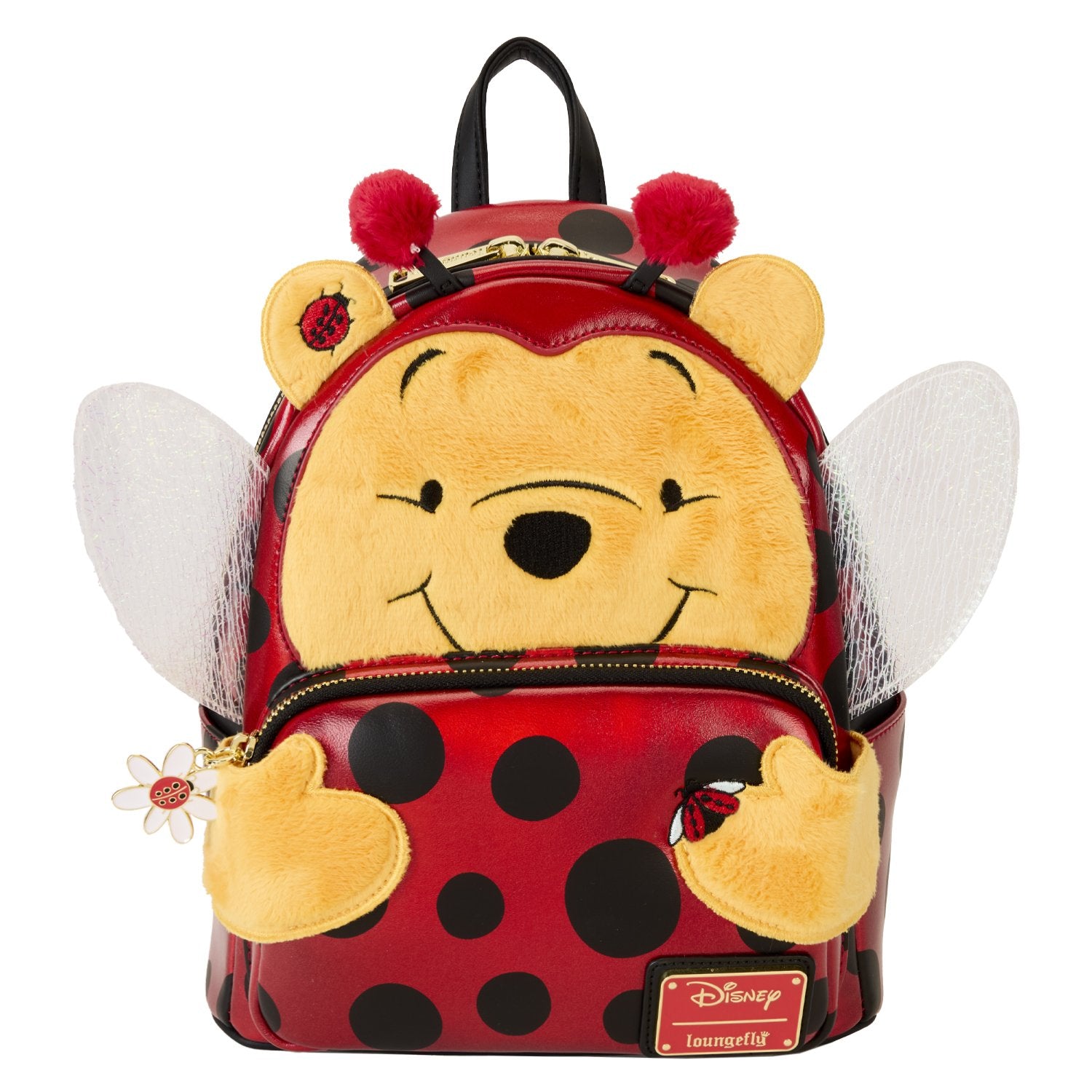 Loungefly Disney Winnie the Pooh Ladybug Pooh Cosplay Mini Backpack