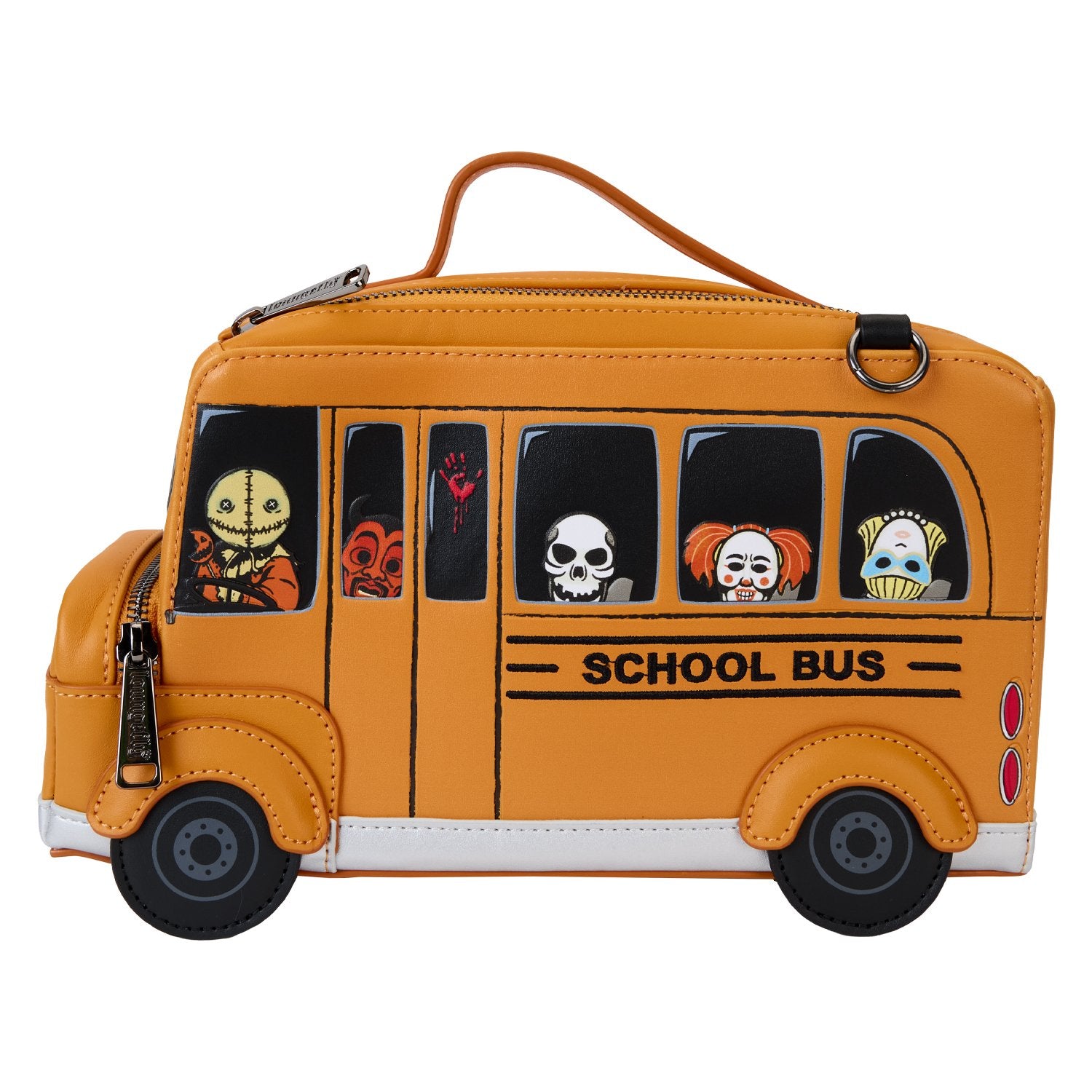 Loungefly Legendary Pictures Trick 'R Treat School Bus Crossbody