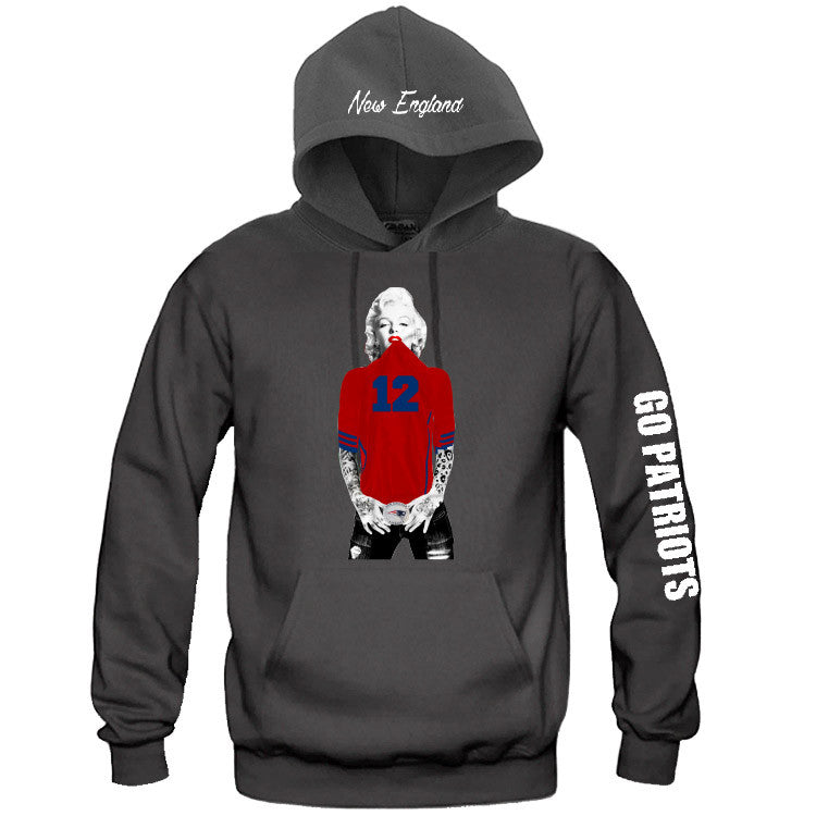 go pats red sweatshirt