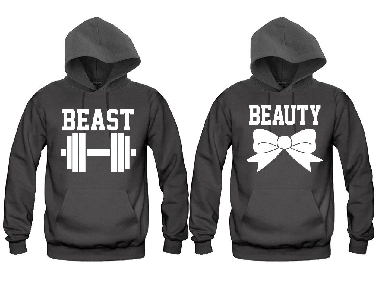 beauty and beast hoodies