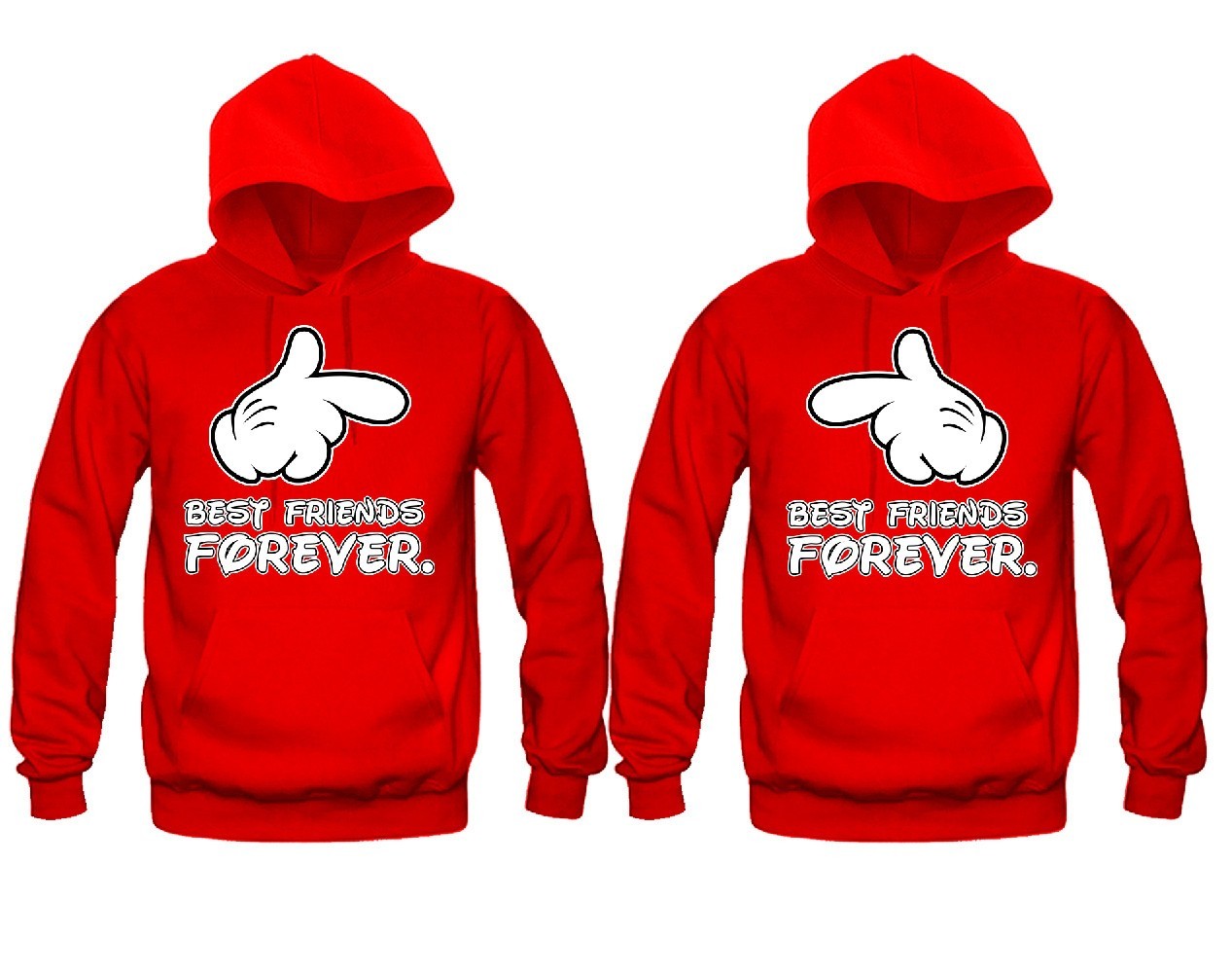 custom best friend hoodies