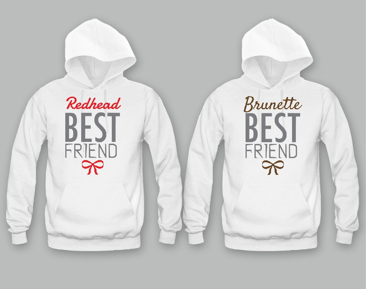 customize best friend hoodies