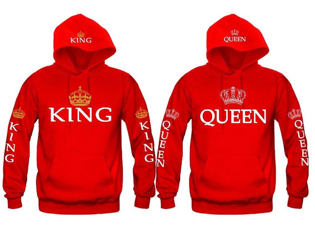 king and queen hoodies amazon