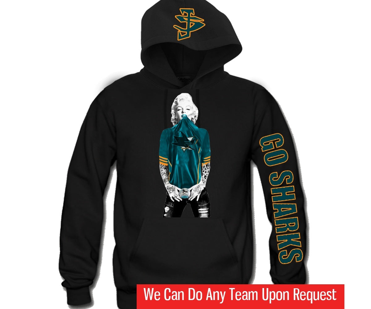 san jose sharks jersey hoodie