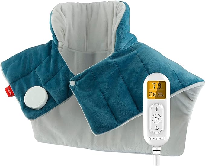 WeightedHeat™ Weighted Heating Pad for Neck and Shoulders