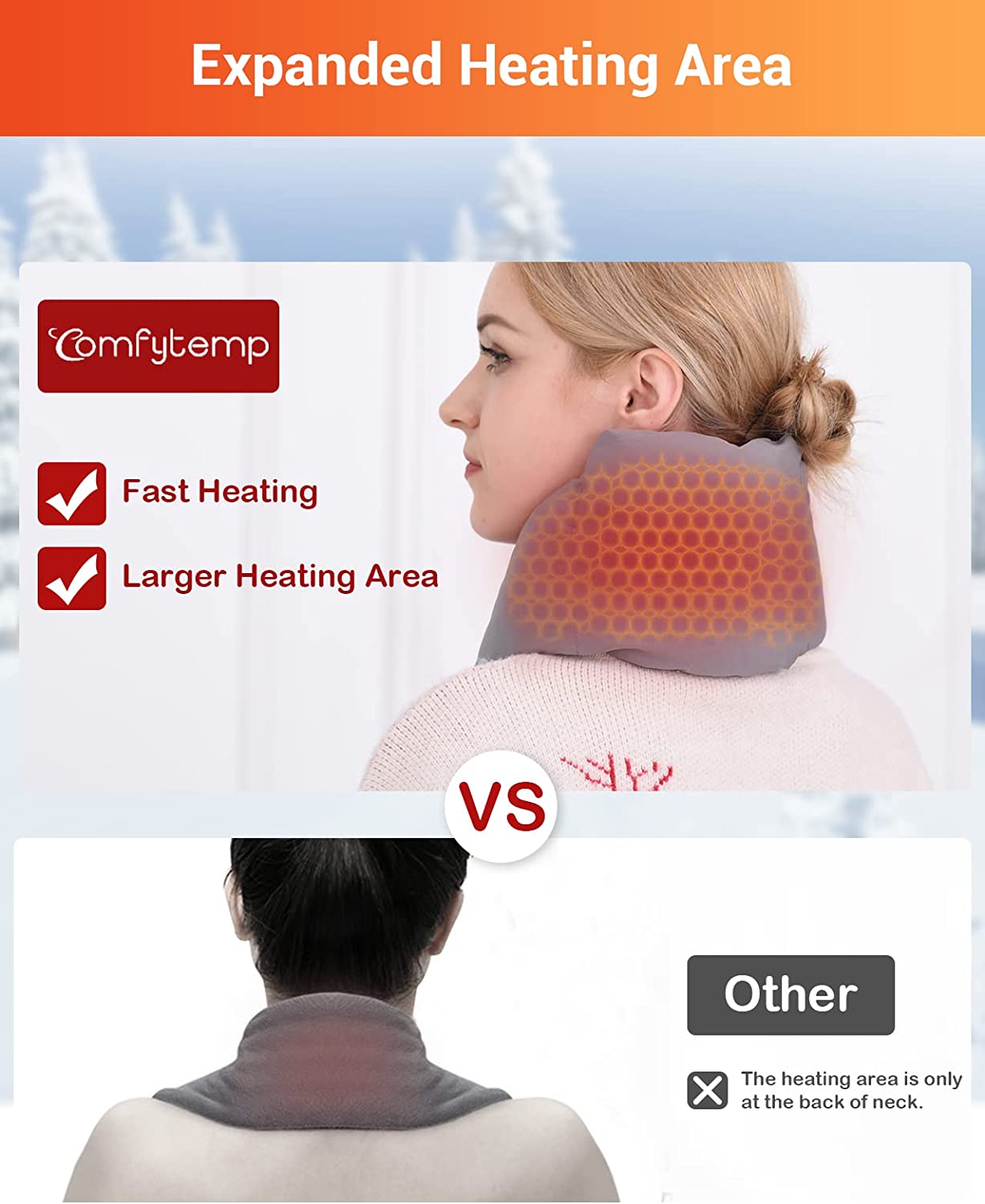 Cordless Heating Pad for Back Pain Relief - Wireless Heating Pad Back Brace  with Heat and Massage,Heat Belt for Back Pain Relief Belly Lumbar Spine  Stomach Arthritis(45inches) Heating Pad Back Massage(45in)