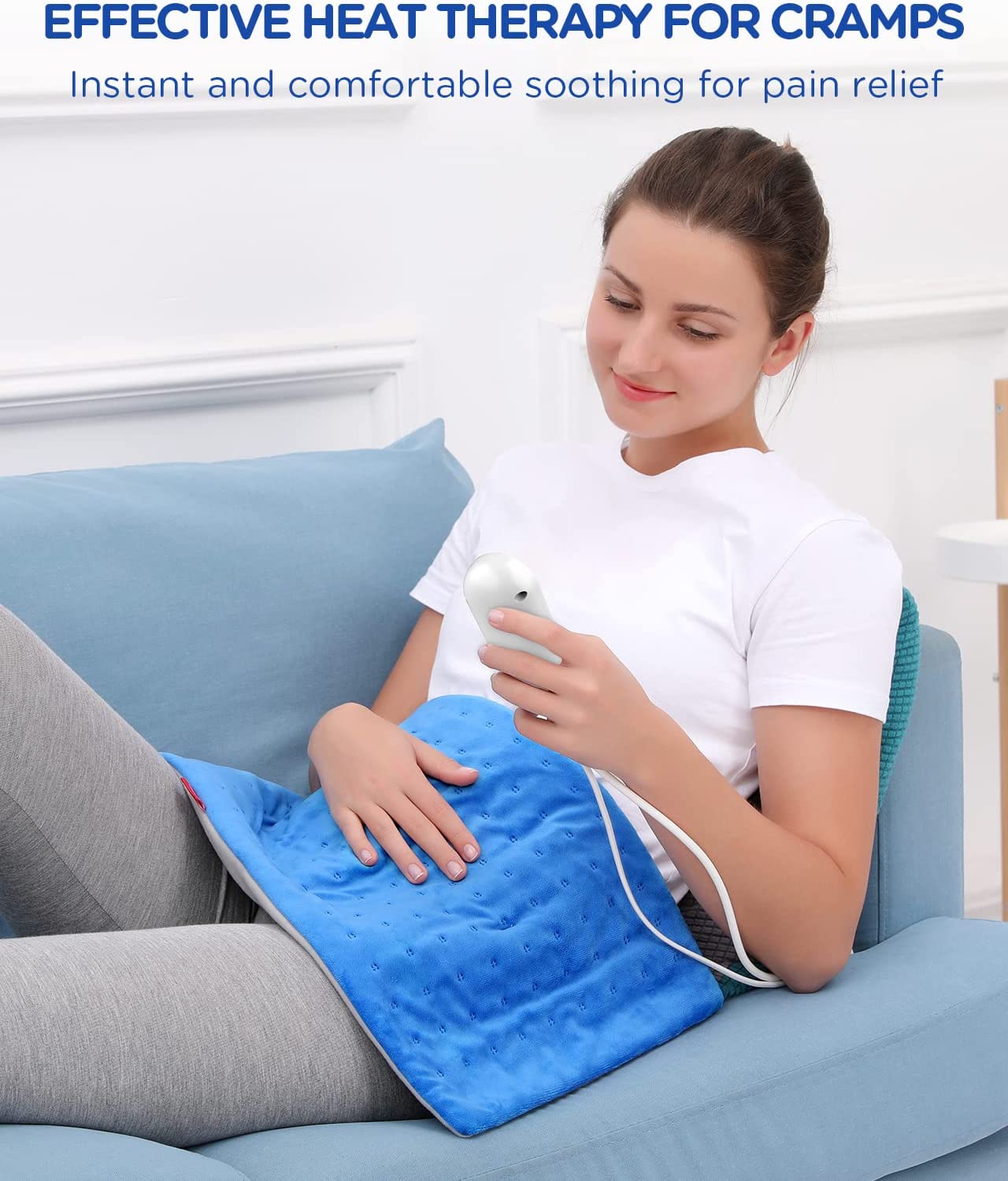 XXX-Large Heating Pad for Fast Relief fatigue, VIPEX [33'' x 17''] Ultra  Soft Electric Heating Pad with 6 Heat Settings, Auto Off, Moist & Dry Heat  Therapy for Neck Back Shoulder Relief