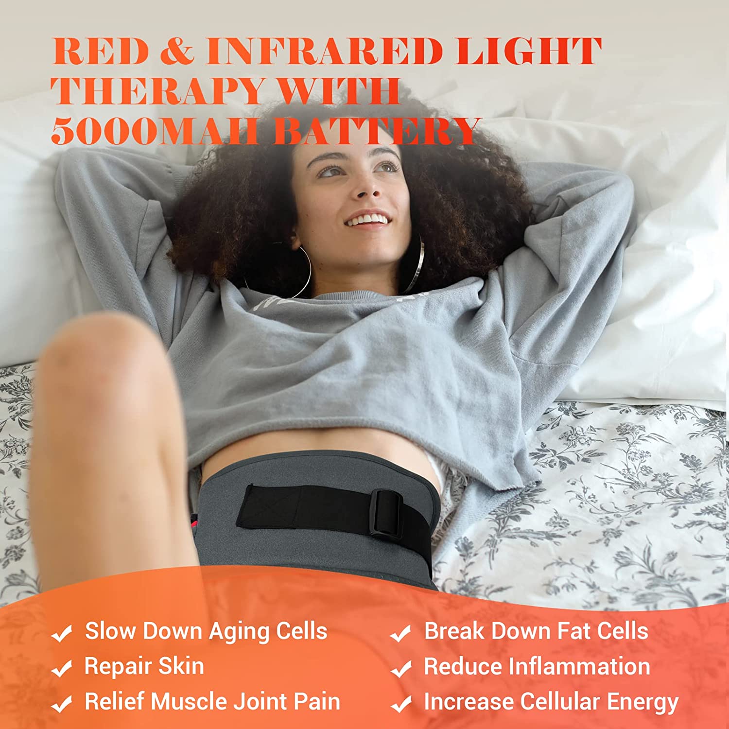 Comfytemp Red Light Therapy for Neck Shoulder Back Pain Relief, Infrared  Light Therapy Wrap for Body Red Light Therapy Device & Weighted Heating Pad  for Neck and Shoulders - Yahoo Shopping