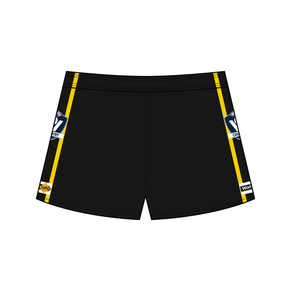 Wangaratta Tigers JFC Football Shorts – Loco Sportswear Pty Ltd