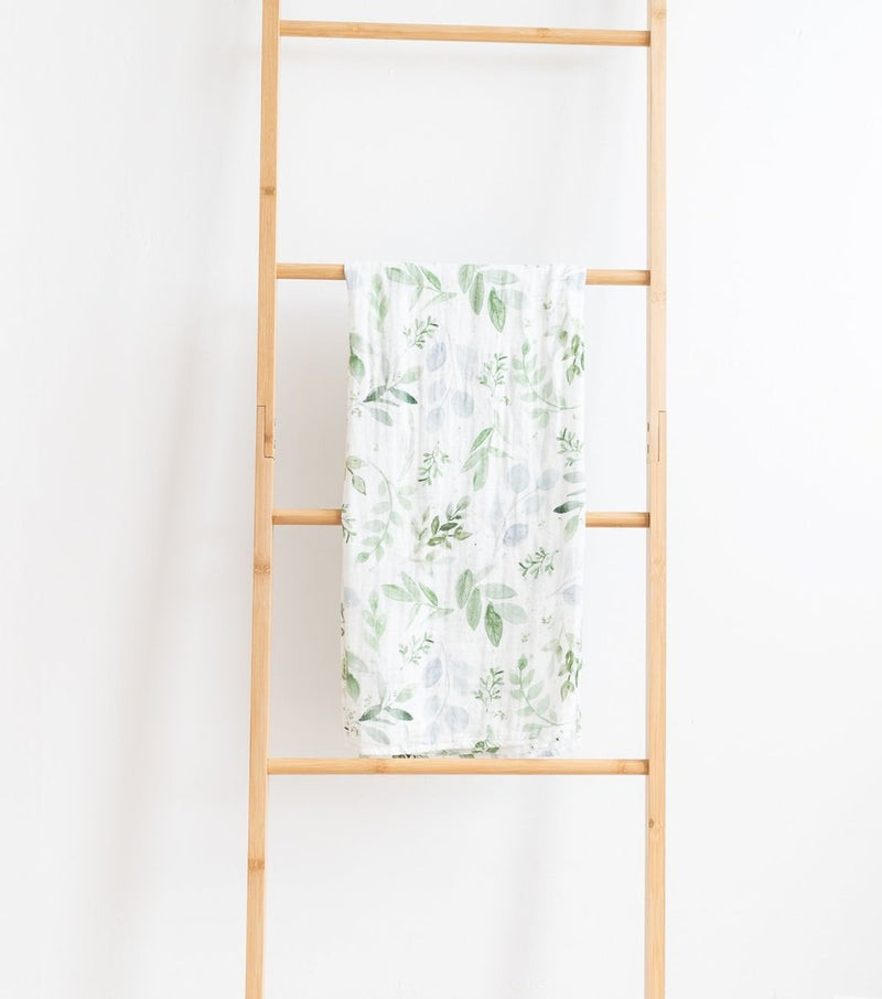 Bamboo Jersey or Muslin Wrap - Evergreen (plus accessories)