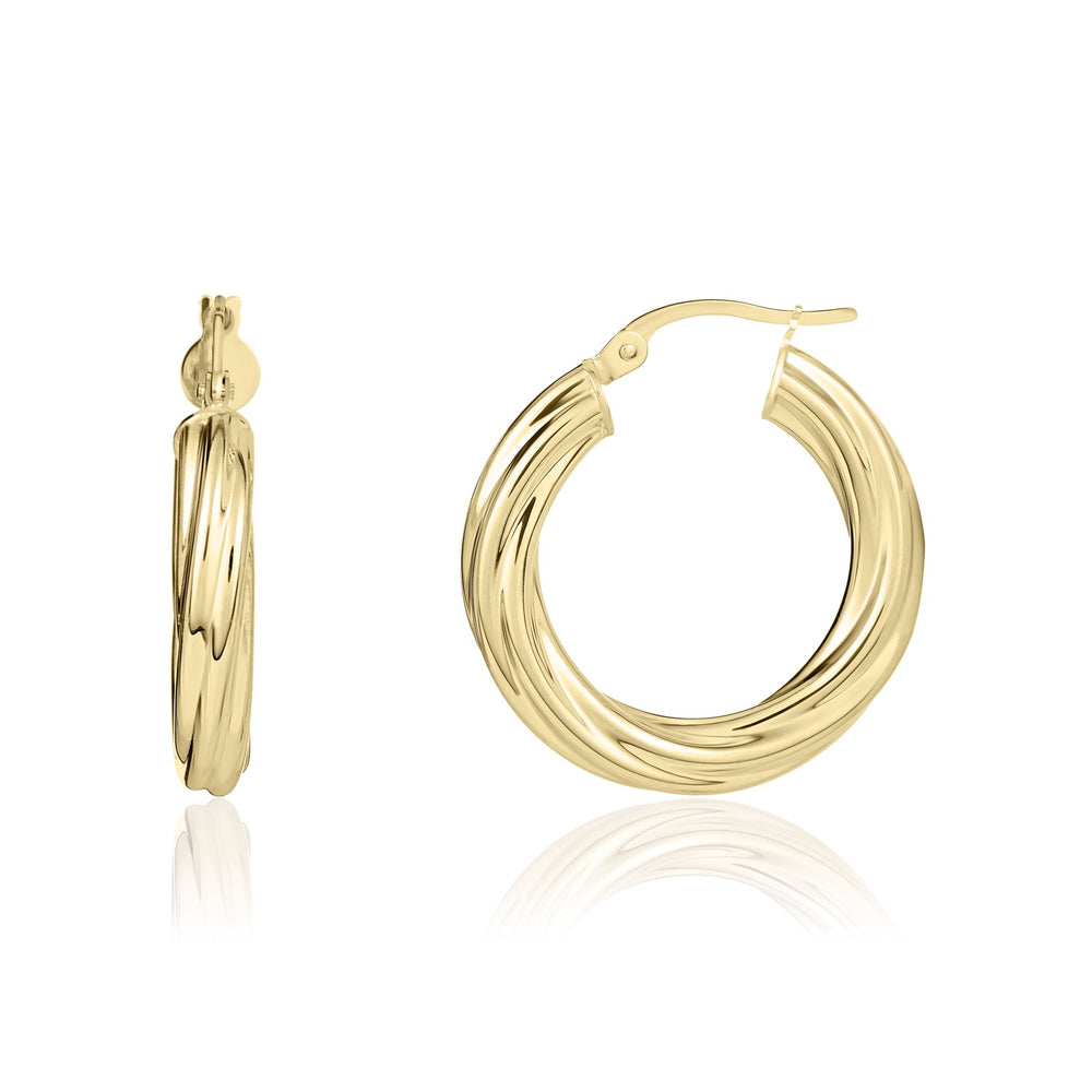 18ct Yellow Gold Earrings