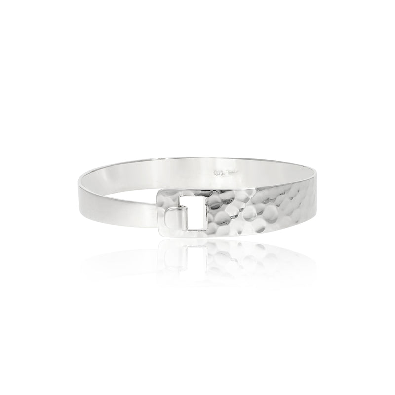 Silver Clasp Bangle