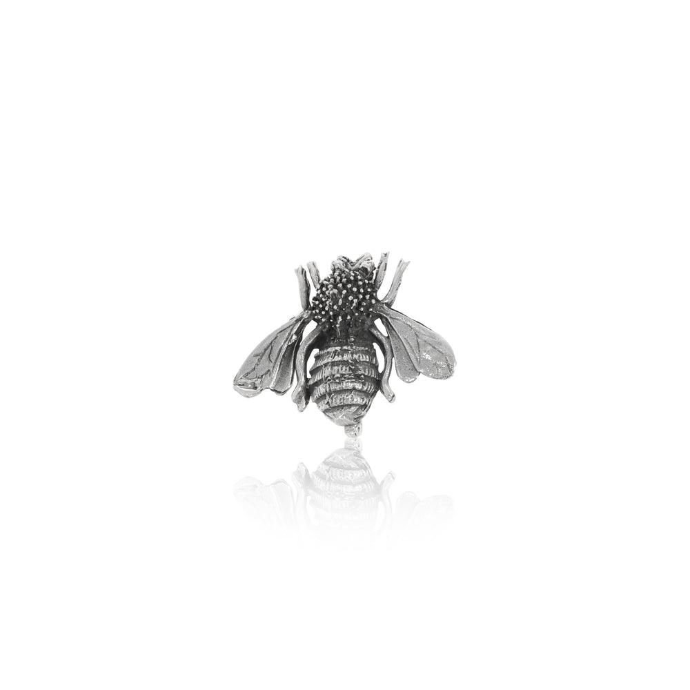 Silver Bee Brooch