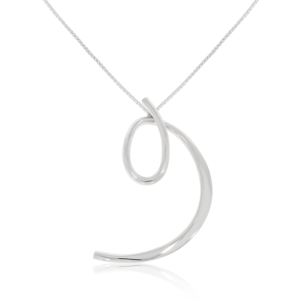 Silver Loop Pendant