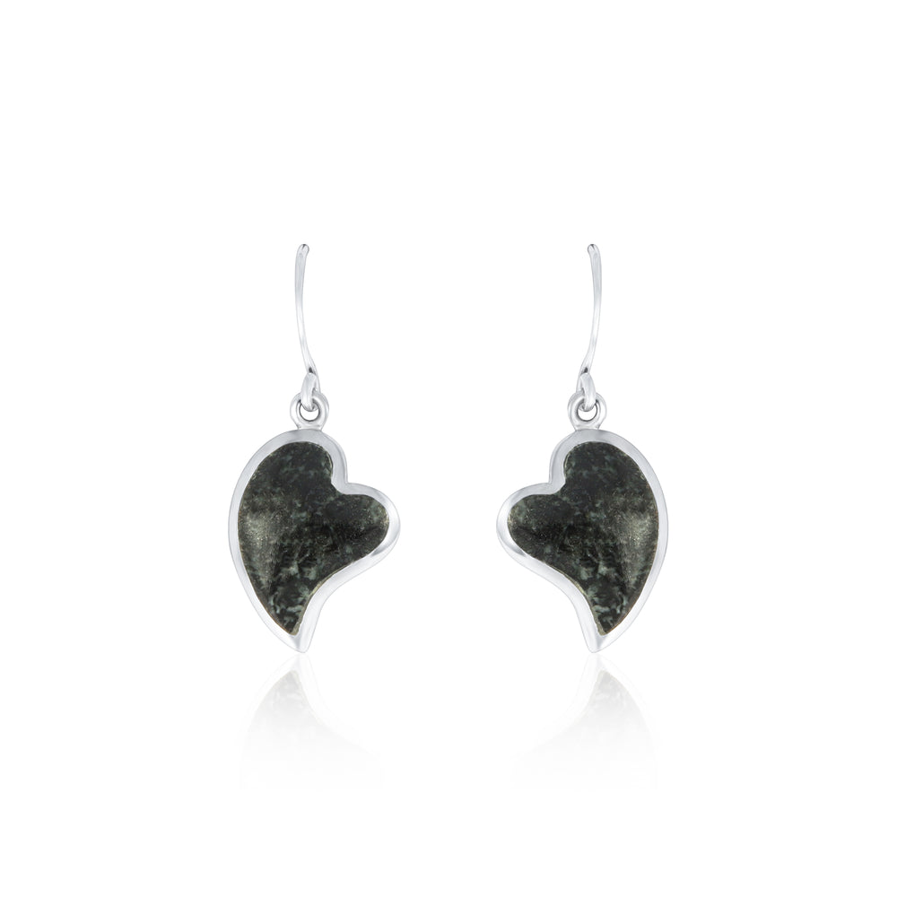 Silver Guernsey Granite Earrings