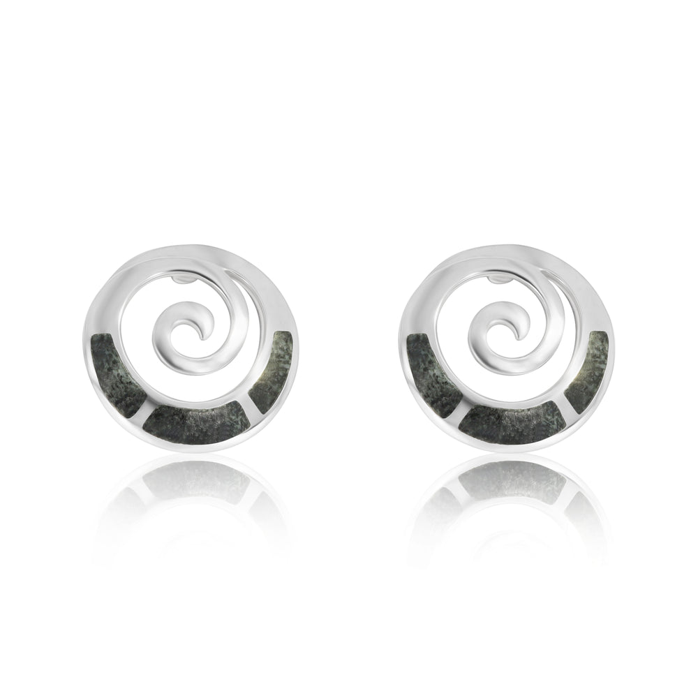 Silver Guernsey Granite Earrings