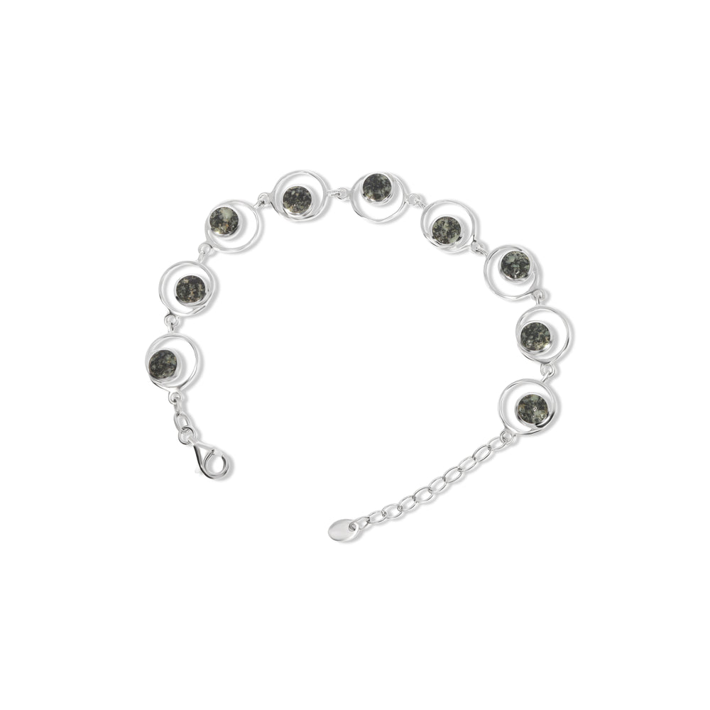 Silver Guernsey Granite Bracelet