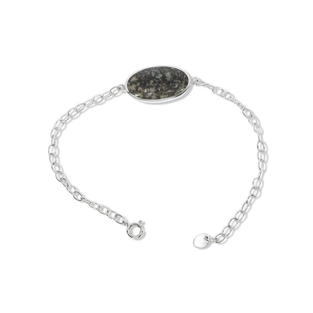 Silver Guernsey Granite Bracelet