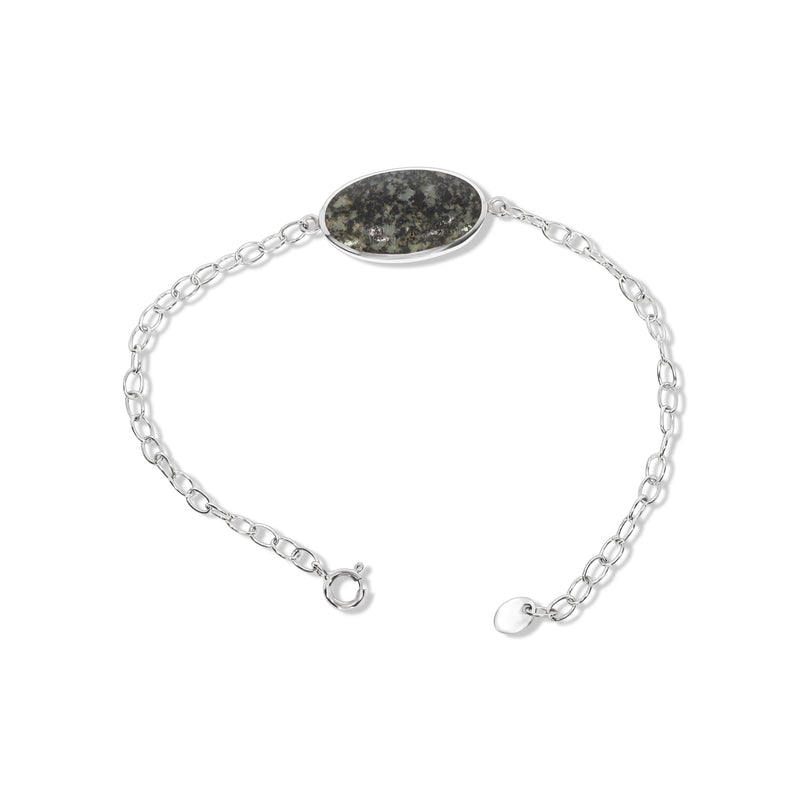 Silver Guernsey Granite Bracelet