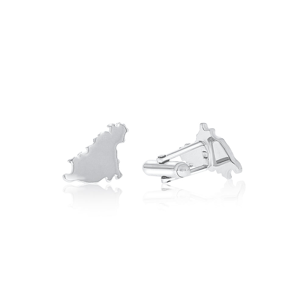 Silver Guernsey Cufflinks