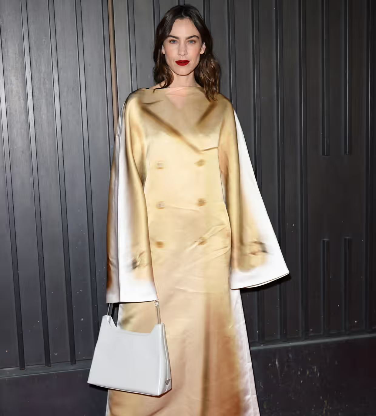 Alexa Chung wearing oversized sleeves at British Vogue's 2023 ‘Forces for Change’ party in London last week Photograph: Karwai Tang/WireImage