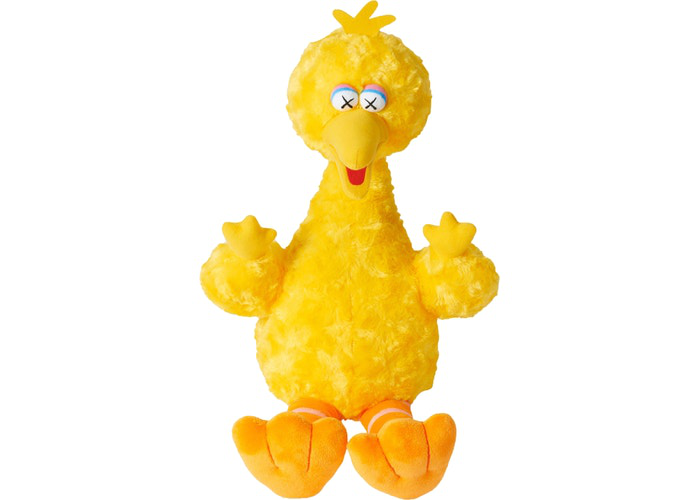 big bird plush toy