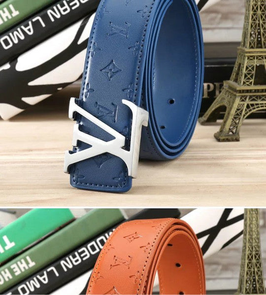 big buckle leather belts