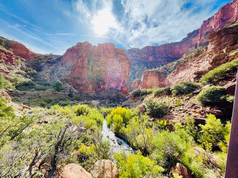 Grand Canyon valley stream
