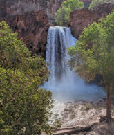 Havasu Falls - so lush and green around the falls