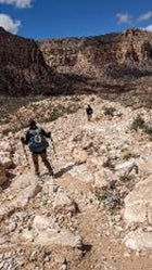 Havasu hike rocky terrain