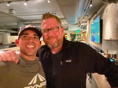 Mike with mentor, Dylan of REI - R/GA