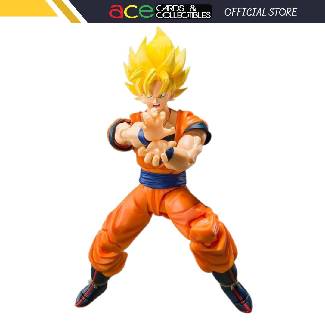 Bandai Genuine Dragon Ball MG FIGURE-RISE 1/8 Super Saiyan Son Goku Anime  Action Figure Assembly Model Toys Gifts for Birthday