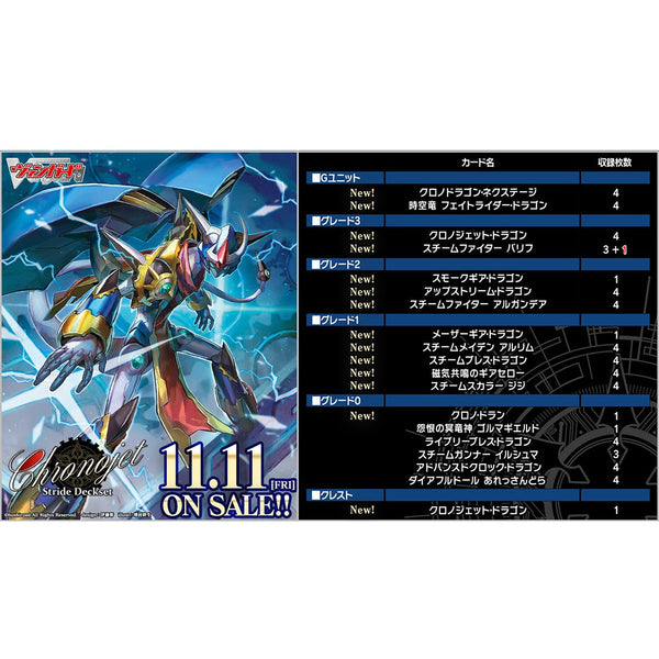 chronojet stride deck set