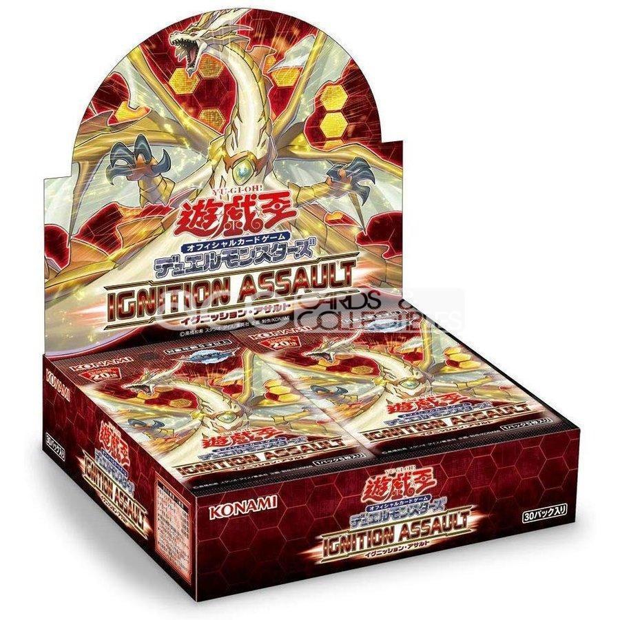 Yu-Gi-Oh OCG: Ignition Assault [1011] (Japanese)-Booster Box (30 packs)-Konami-Ace Cards &amp; Collectibles