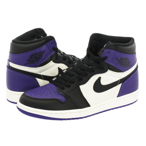 retro 1 black and purple