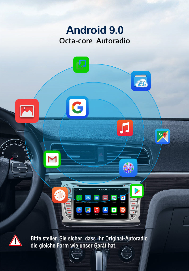ford android autoradio