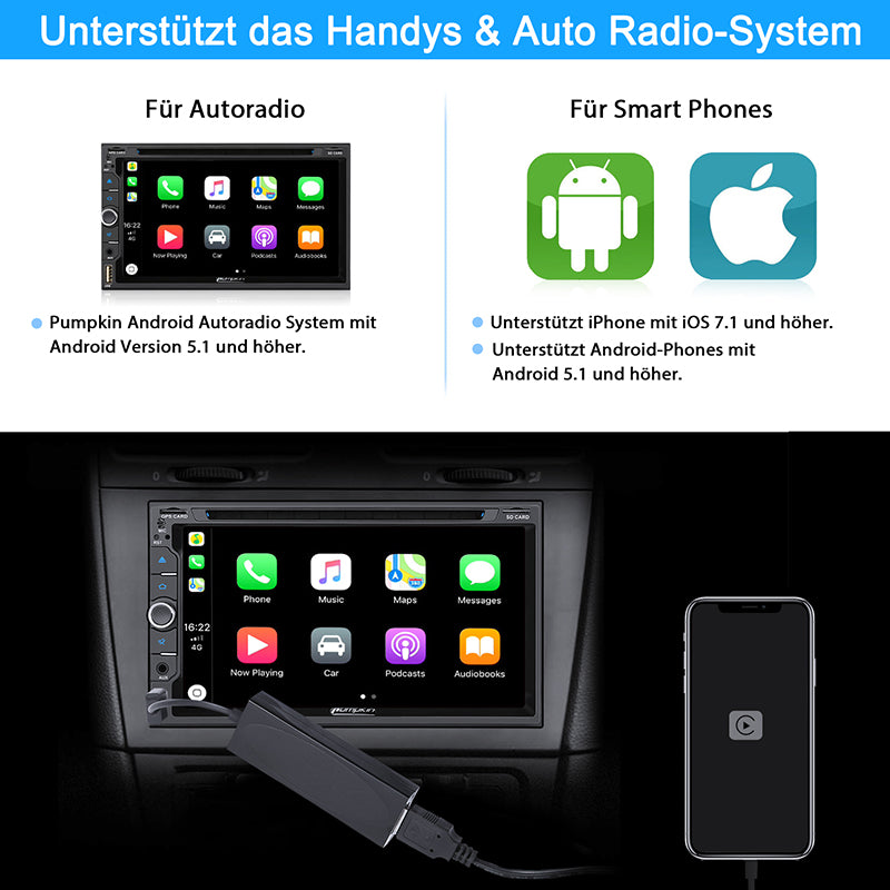 apple carplay android auto