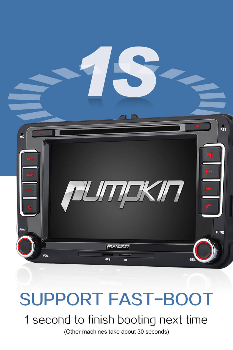 Autopumpkin 7 Zoll vw android 11 autoradio