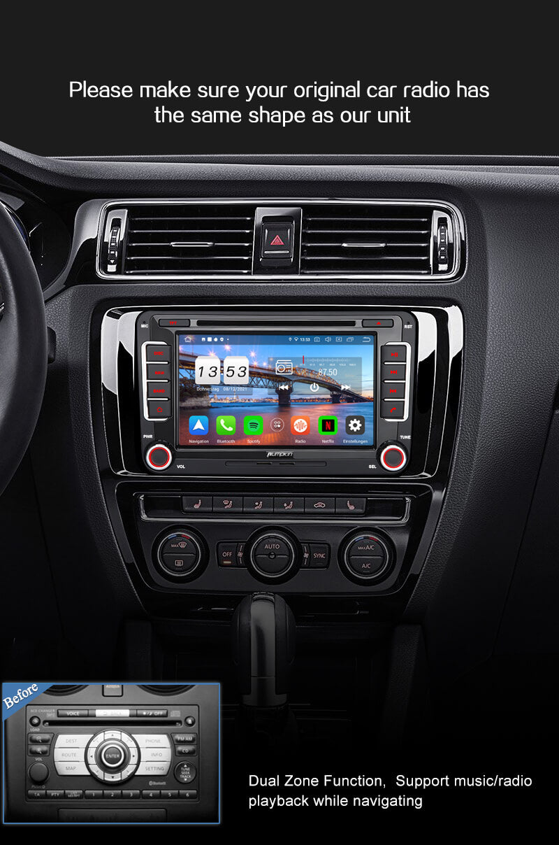 Autopumpkin 7 Zoll vw android 11 autoradio